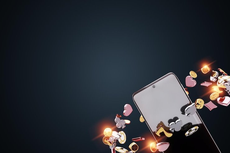 Antarmuka aplikasi mobile joy slot dengan menu permainan dan opsi pembayaran